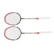 thumbnail image 3 of Raqueta de bádminton para 2 jugadores, raqueta de bádminton deportiva portátil ligera de alta estabilidad para principiantes YUNYI BRAND Deportes, 3 of 8