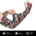 thumbnail image 3 of Picia Autumn Forest Mushrooms Arm Sleeves for Men and Women - Tattoo Cover Up UPF 50+ Cooling Sports Sleeve for Basketball Golf Football-One Size, 3 of 8