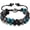 Blue, variant on Triple Protection Bracelet - for Protect & Balance, Crystal, Style W5687