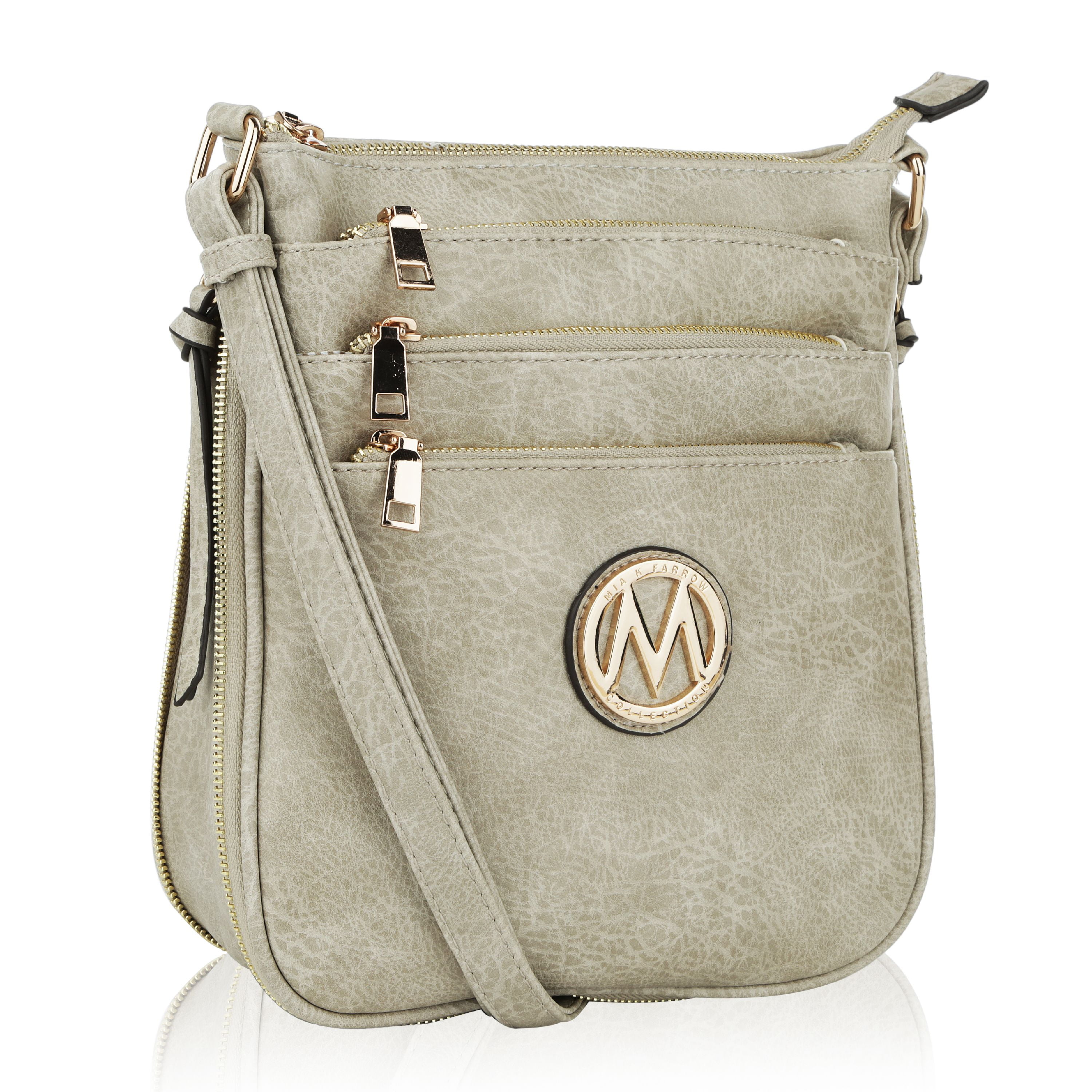 MKF Collection by Mia K. Salome Expandable Multi-Compartment Crossbody ...