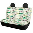 thumbnail image 5 of Uourmeti Beach Palm Tree Full Wrap Car Seat Cover for Car Interior Automotive, Comfortable Rear Bench Seat Covers Stretch Car Back Seat Cover Protectors, 5 of 6