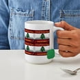 thumbnail image 6 of CafePress - Lebanon, Lebanese Large Mug - 15 oz Ceramic Large White Novelty Mug, 6 of 6