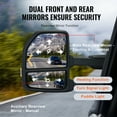 thumbnail image 4 of VEVOR Power Heated Tow Mirrors for 2015-2018 Ford F150 Signal Lights Foldable, 4 of 9