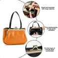 thumbnail image 3 of Women's Wallet Small Ladies Compact Bifold Leather Vintage Coin Purse With Zipper, 3 of 5
