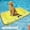 yellow, variant on Dog Pool Float for Small Medium Large Dogs, Inflatable Puppy Raft for Pool Lake, Stable Floating Dog Bed & Pet Water Mat with Rope Handles, Durable Oxford & Thick PVC