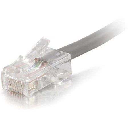 C2G 15226 C2G 3ft Cat5e Non-Booted Unshielded (UTP) Network Patch Cable (Plenum Rated) - Gray - Category 5e for Network Device - RJ-45 Male - RJ-45 Male - Plenum-Rated - 3ft - Gray