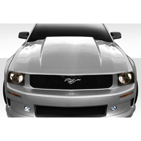 2005-2009 Ford Mustang Duraflex 2.5 Inch Cowl Hood - 1 Piece