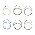 thumbnail image 3 of yeacher Vibrant Beaded Eyewear Strap & Mask Lanyard in Blue, 70cm Length, Multi-Color Options Available, 3 of 6