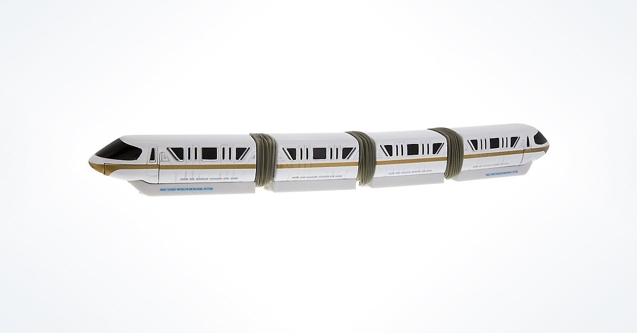 Disney Parks Monorail Die-Cast Vehicle set, Four pieces Cars