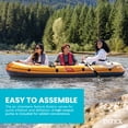 thumbnail image 6 of INTEX 66313EP Challenger 3 Inflatable Boat Set with 54" Oars, Pump, & Welded Oar Locks, 6 of 13