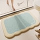 thumbnail image 1 of Xihbxyly Alfombra de Lana de Oveja Sintética Color Crema, Suave Poliéster Antideslizante, Absorbente de Agua, Ideal para Baño o Entrada, Estilo Moderno y Elegante, Tacto Agradable, Tamaño 50 X 80 Cm., 1 of 6
