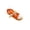 Orange, variant on 8.6 inch Pet Squeaky Canvas Shoe Toy, Realistic Sneaker Shaped Chew Toy, Teeth Cleaning Grinding Boredom Relief Plaything for Dog Interactive Fun