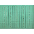 thumbnail image 1 of Ahgly Company Machine Washable Indoor Rectangle Abstract Turquoise Blue Contemporary Area Rugs, 6' x 9', 1 of 4