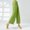 Green, variant on Women's Plus Cargo Pants Women Jeans Plus Size Women's Pants Elastic Waist with Pockets Wide Leg Pants High Waist Straight Vertical Vertical Stretch Modern Dance Training Pants Dance Pants Yoga Pants