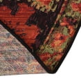 thumbnail image 4 of Unique Loom Outdoor Tribal Collection Area Rug - Quepos (12'  Round Multi/Black), 4 of 6