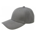 thumbnail image 1 of Jordefano 3 Pack Plain Baseball Cap Hat Adjustable Back (Grey), 1 of 2