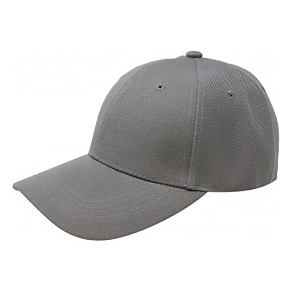 Lot de 5 Casquettes de Baseball Unies Mechaly à Dos Ajustable (Gris)