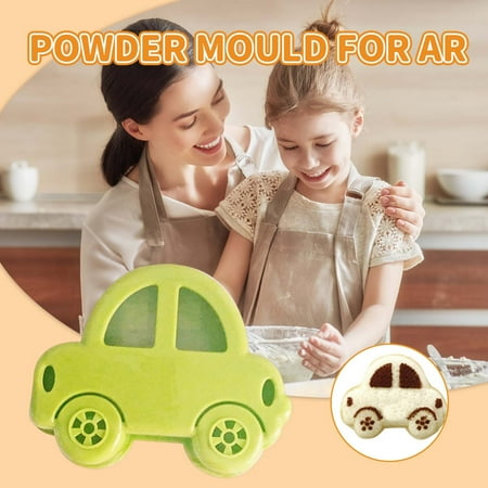 

Kitchen Supplies Clearance Cartoon Toddler Rice Ball Mould Car Love Meal Mould Mould Cute Bento Green