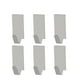 thumbnail image 1 of 12pcs adhesiva acero inoxidable Toalla toalla ganchos Bastidores ganchos de pared para cocina cuarto de baño, 1 of 3