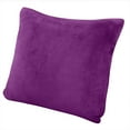 thumbnail image 3 of SHANNA Velvet Futon Cover Armless Sofa Covers Sofa Bed Covers Stretch Futon Couch Cover Sofa Slipcover Furniture Protector with pillowcase, Purple, 3 of 11