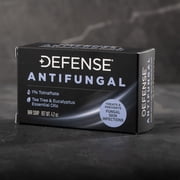 Defense Antifungal Bar Soap 2-Pack | Jock Itch, Ringworm, Athletes Foot, Skin Fungus | Medicated Anti Fungal Treatment (Two Bars, No Case)