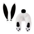 thumbnail image 4 of Easter Wreath Cute Bunny Butt Wreath, Easter Decor Bunny Butt Spring Wreath Attachment, Cartoon Bunny Butt With Ears Easter Decorations for Home Wreath Wall, 4 of 12