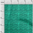 thumbnail image 1 of oneOone Cotton Cambric Sea Green Fabric Animal Skin Sewing Material Print Fabric By The Yard 42 Inch Wide-FU4, 1 of 4