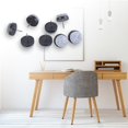 thumbnail image 2 of TIERPOP 50pcs Multipurpose Chair Felt Pad for Floor Protective and Noise Reductions Easy Installations Diameter 22mm Size, 2 of 10