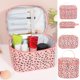 thumbnail image 1 of Xihbxyly Artículos para Menores de 10 Años Bolsa de Maquillaje de Viaje de Gran Capacidad, Bolsa de Cosméticos Portátil, Bolsa de Cosméticos de Cuero Sintético, Bolsa Organizadora de Maquillaje con D, 1 of 4