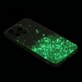 thumbnail image 6 of Allytechgroup Noctiluncent Fluorescent Luminous Phone Case for iPhone 15 Pro, Bling Glow in The Dark Soft TPU Cover for Women Girls Shockproof Protective Case, Green, 6 of 8