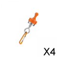 thumbnail image 1 of 4 ganchos magnéticos resistentes para acampar, gancho magnético fuerte para luz de tienda de campaña para jardín 4 piezas, 1 of 10