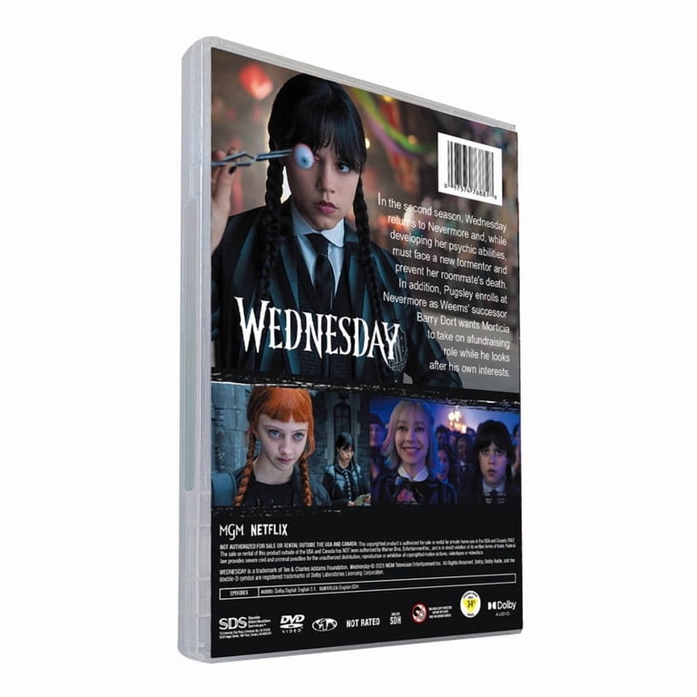 Wednesday Season 2 (DVD) - Walmart.com