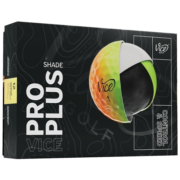 Pelotas de golf modelo Vice Pro Plus 2025 para altas velocidades de swing