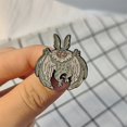 thumbnail image 4 of Fashion Anime Cartoon Creative Halloween Bat Brooch Badge, Backpack Collar Jewelry For Men, 4 of 5