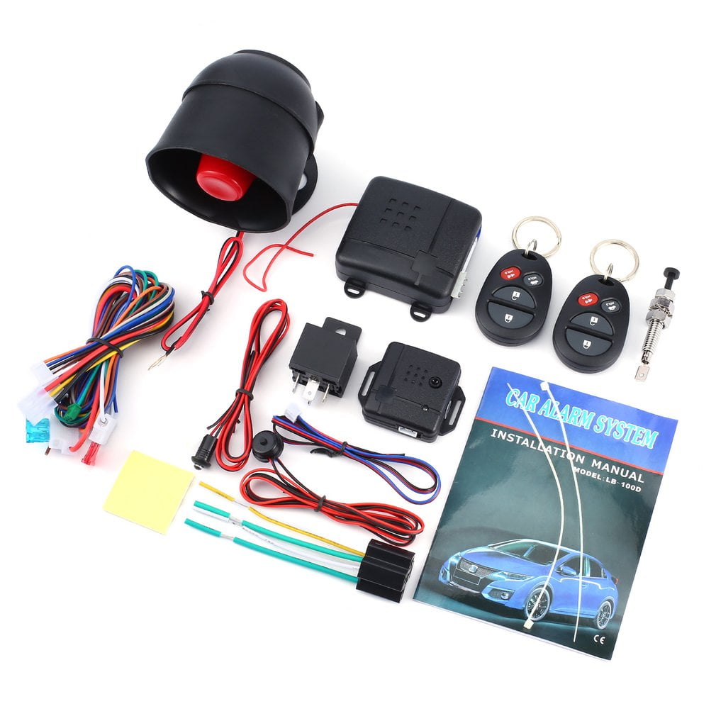 Car Alarm Antitheft Device Remote Control Emergency Release Line Car