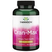Swanson Cran-Max 500 mg 120 Veggie Capsules