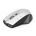 thumbnail image 4 of 2.4GHz Wireless Optical Gaming Mouse with Charging Dock, USB Hub - Black + Silver, 4 of 8