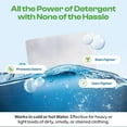 thumbnail image 6 of Happy Hour Laundry Detergent Sheets Eco Friendly Color Safe 120 Laundry Sheets 240 Loads Fresh Scent, 6 of 6