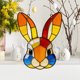 thumbnail image 3 of Decoración de Granja para el Hogar Conejos de Pascua Estilo Acrílico Ventana Colgando Ornamento 20cm para la Ventana Del Hogar Jardín Regalos de Vidrio, 3 of 7