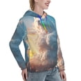 thumbnail image 6 of Cauagu Cute Cloud Cat for Women's Hooded Sweatshirts Pullover Hoodie for Women Fall Workout Sweat Long Sleeve Preppy Sweatshirts-, 6 of 7