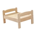 thumbnail image 3 of Cama para gatos, cama para perros pequeños, caseta de madera para cachorros, casa para gatitos de invierno, cama elevada para mascotas para gatos de, 3 of 9
