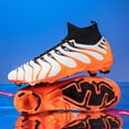 thumbnail image 5 of Zapatillas de fútbol transpirables para adultos y niños, botas de fútbol TF/FG, tendencia profesional, envío directo, 5 of 5