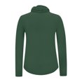 thumbnail image 4 of Aueoeo Mask UPF 50+ Sun Protection Tops For Women Lightweight Performance Long Sleeve Shirt For Fishing Running, 4 of 6