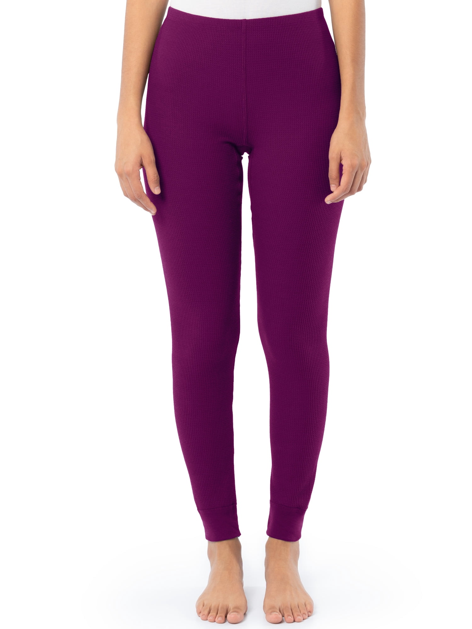 Fruit of the Loom Women's Recycled Waffle Thermal Bottom 2PK, Sizes XS-4XL
