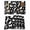 Black, variant on Black White Cat Placemats Set of 4 Cat Paw Cute Silhouette Place Mats Indoor Wipeable Table Mats Washable Cloth Dining Table Placemats for Kitchen Holiday Party Home Decor 13x19 Inch