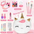 thumbnail image 4 of Sendida Kids Makeup Kit for Girl Toys with Small Coin Unicorns Purse, Real Washable Makeup Set Unicorns-Gifts for Little Girls Princess Age 3 4 5 6 7 8 9 Year Olds, 4 of 5