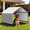 thumbnail image 1 of Refugio de sombra para perros Nidouillet 122x122x100 cm impermeable, 1 of 8