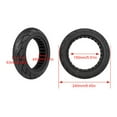 thumbnail image 5 of 7829 ExplosionProof Hollow Electric Scooter Tyres 10x2.5 Rubber Tubeless Tires Front Rear Replacement Tyre Wear Resistant, 5 of 14
