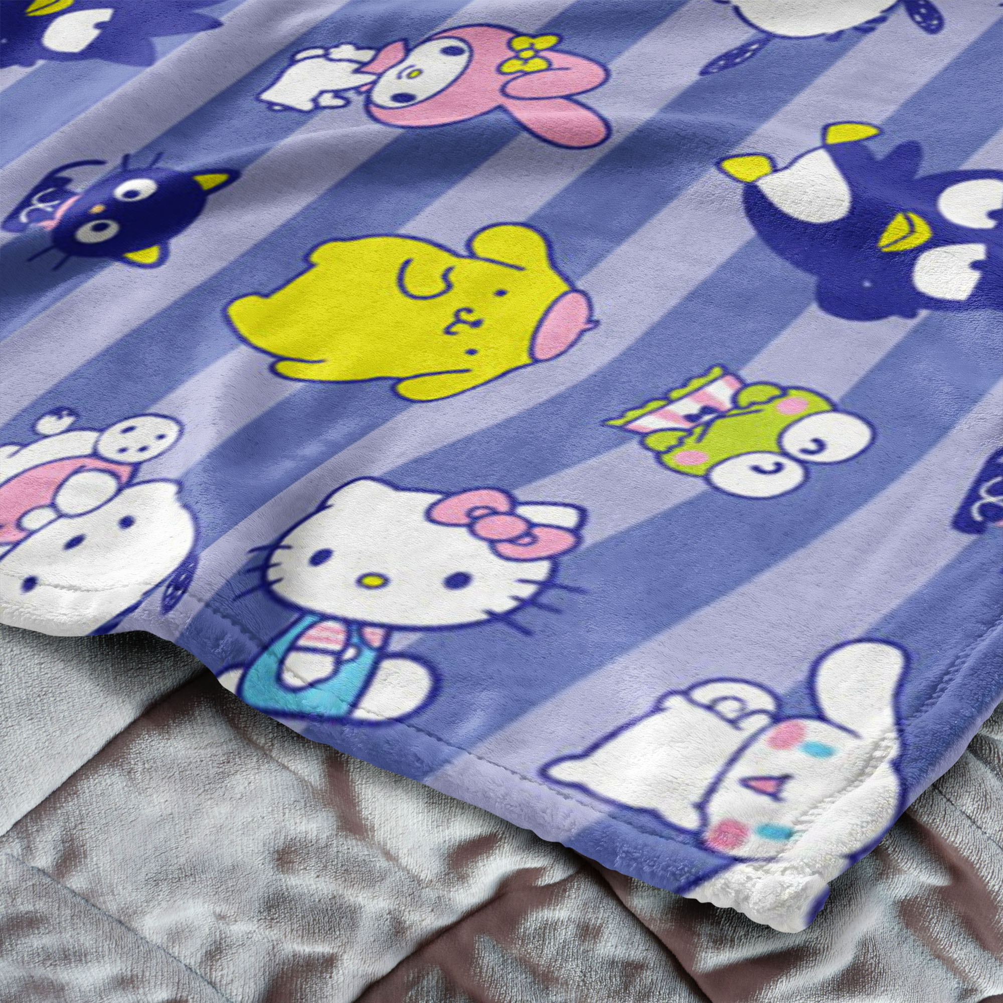 Hello Kitty The Cool Kids Cloud Throw for Kids, 60x70 inches