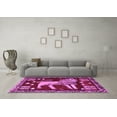 thumbnail image 3 of Ahgly Company Indoor Rectangle Animal Purple Traditional Area Rugs, 8' x 10', 3 of 4
